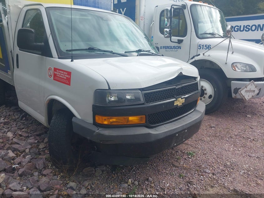 2021 Chevrolet Express Cutaway Work Van VIN: 1GB0GRFPXM1188647 Lot: 43391150