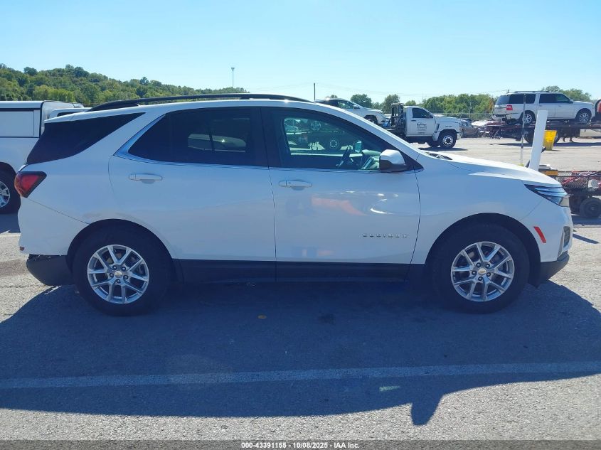 2022 Chevrolet Equinox Awd Lt VIN: 3GNAXUEV9NL299274 Lot: 43391155
