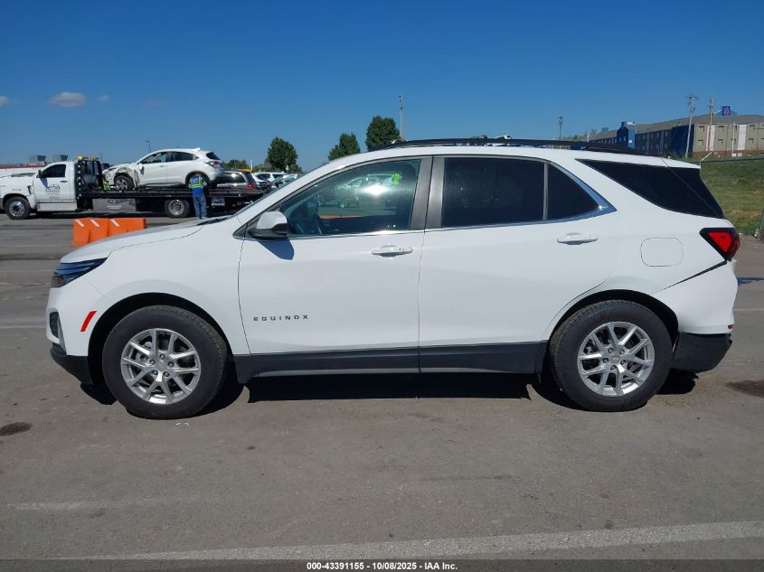 2022 Chevrolet Equinox Awd Lt VIN: 3GNAXUEV9NL299274 Lot: 43391155