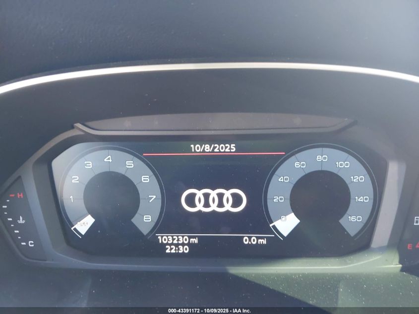 2021 Audi Q3 Premium 45 Tfsi S Line Quattro Tiptronic VIN: WA1DECF33M1004334 Lot: 43391172