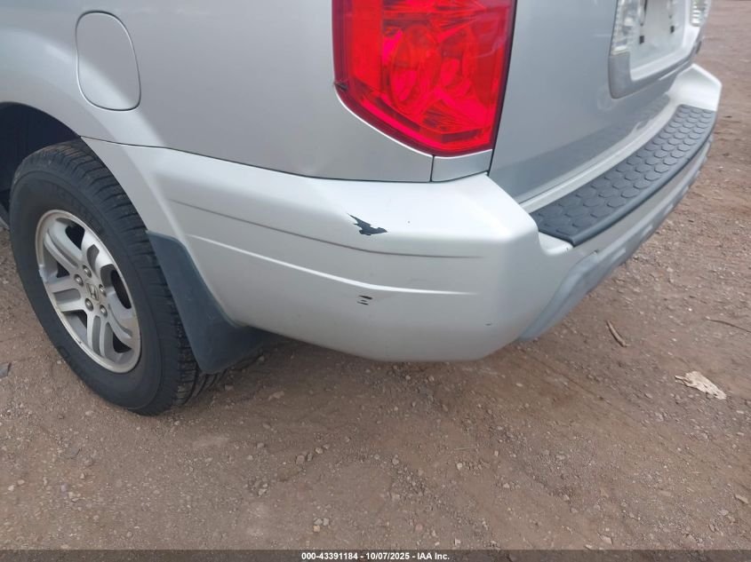 2003 Honda Pilot Ex-L VIN: 2HKYF18663H512935 Lot: 43391184