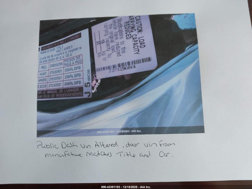 2021 Lexus LX 570 - JTJDY7AX2M4349414