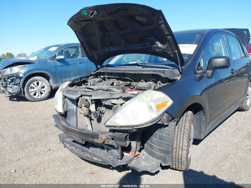 2009 Nissan Versa 1.6 VIN: 3N1CC11E89L467321 Lot: 43391227