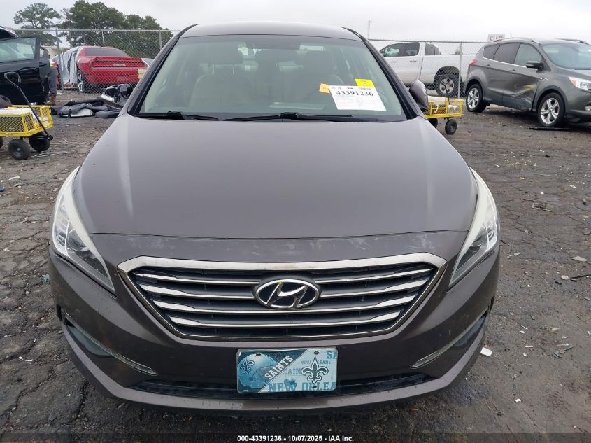2015 Hyundai Sonata Eco VIN: 5NPE24AA4FH131734 Lot: 43391236