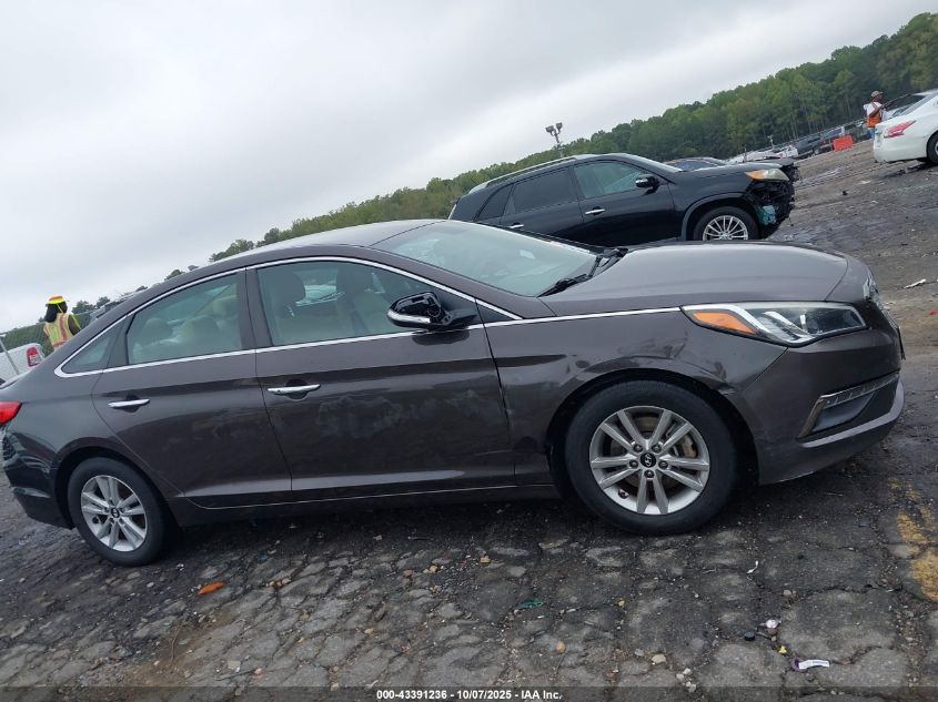 2015 Hyundai Sonata Eco VIN: 5NPE24AA4FH131734 Lot: 43391236