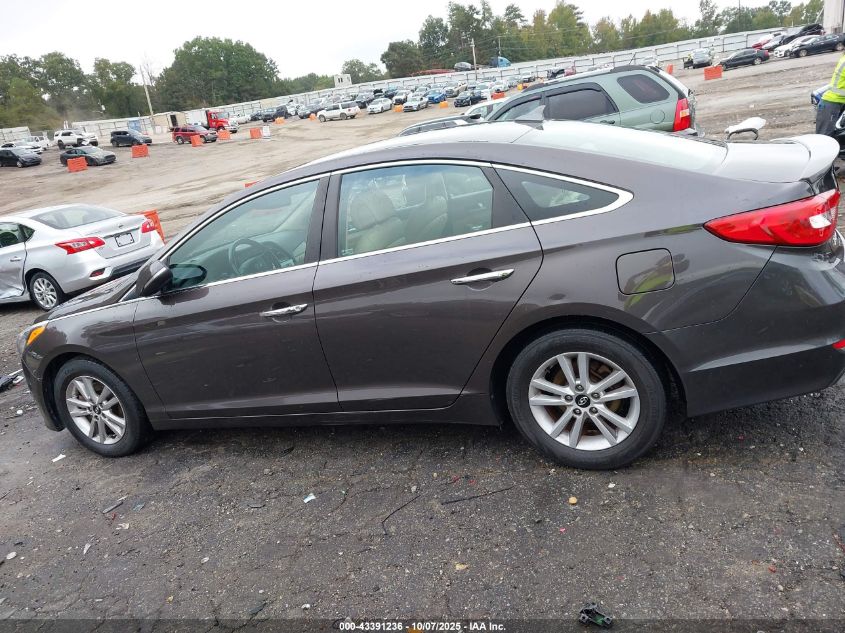 2015 Hyundai Sonata Eco VIN: 5NPE24AA4FH131734 Lot: 43391236