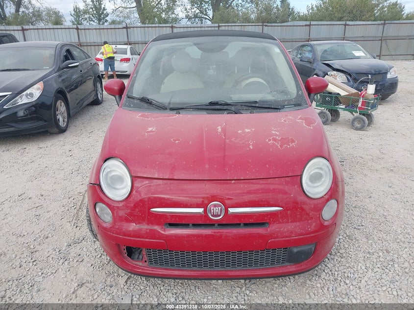 2014 Fiat 500C Pop VIN: 3C3CFFDR2ET173136 Lot: 43391238