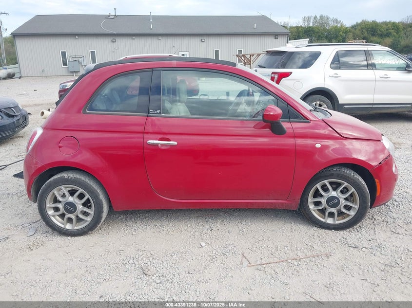 2014 Fiat 500C Pop VIN: 3C3CFFDR2ET173136 Lot: 43391238