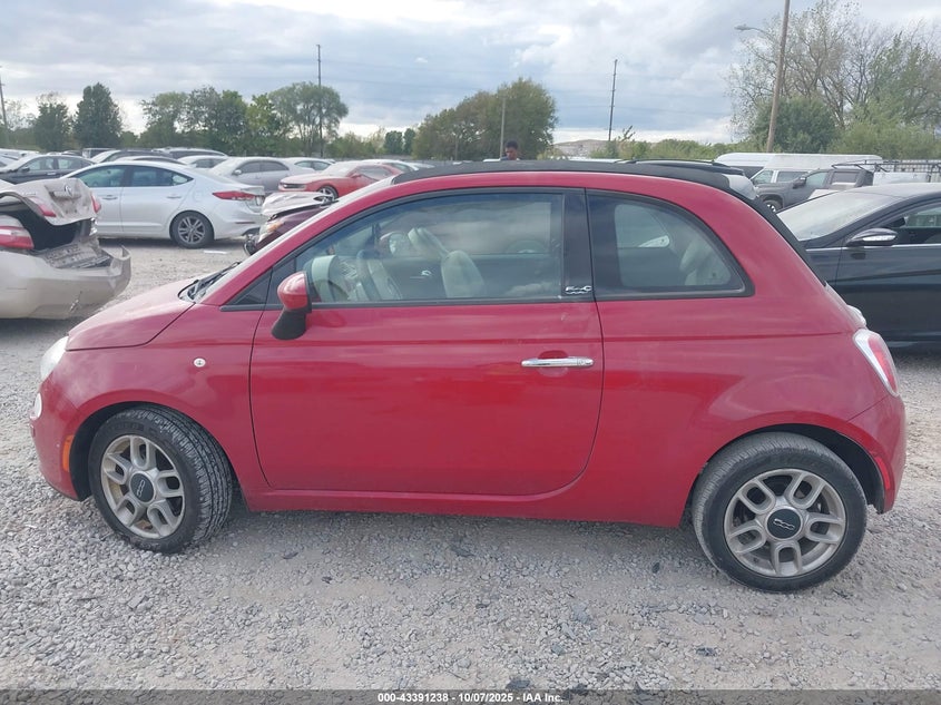 2014 Fiat 500C Pop VIN: 3C3CFFDR2ET173136 Lot: 43391238