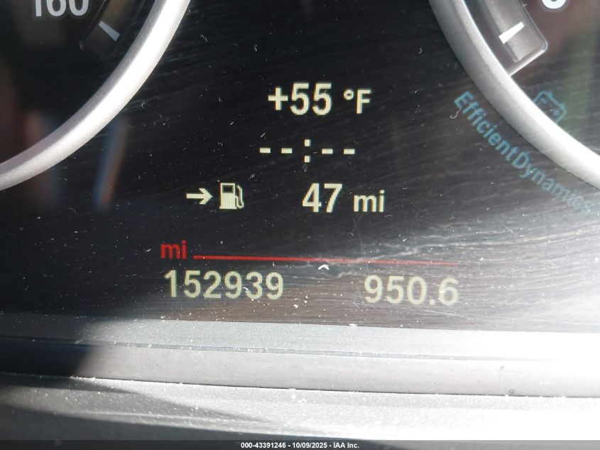 2014 BMW 528I VIN: WBA5A5C58ED509340 Lot: 43391246