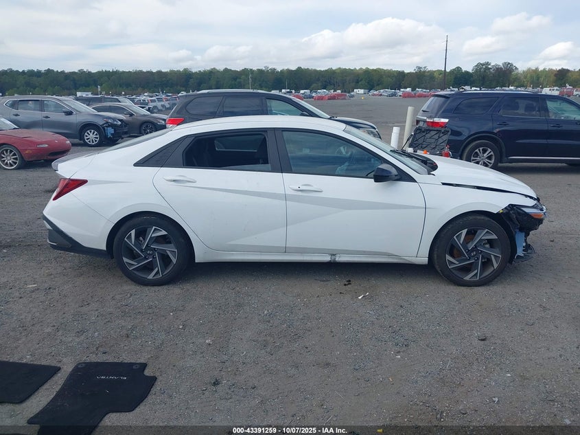 2025 Hyundai Elantra Sel Sport VIN: KMHLM4DG4SU913612 Lot: 43391259
