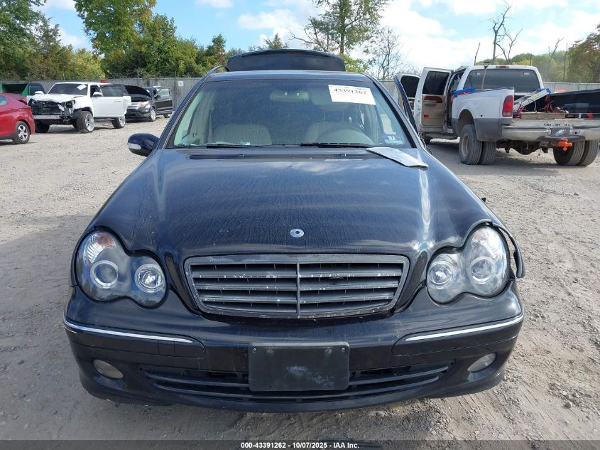 2005 Mercedes-Benz C 240 Luxury VIN: WDBRF61J85A787120 Lot: 43391262