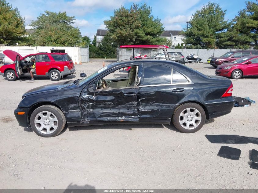 2005 Mercedes-Benz C 240 Luxury VIN: WDBRF61J85A787120 Lot: 43391262
