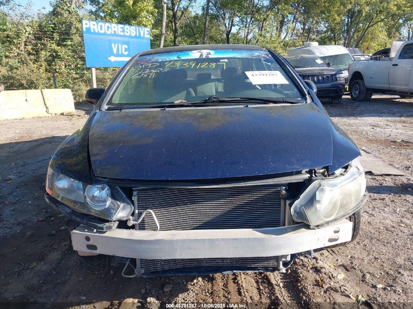 2009 Honda Civic Lx VIN: 19XFA15589E003105 Lot: 43391287