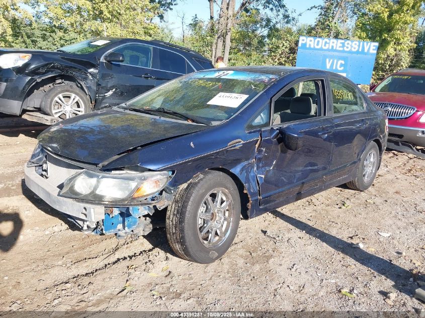 2009 Honda Civic Lx VIN: 19XFA15589E003105 Lot: 43391287