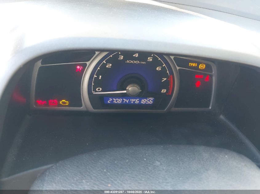 2009 Honda Civic Lx VIN: 19XFA15589E003105 Lot: 43391287