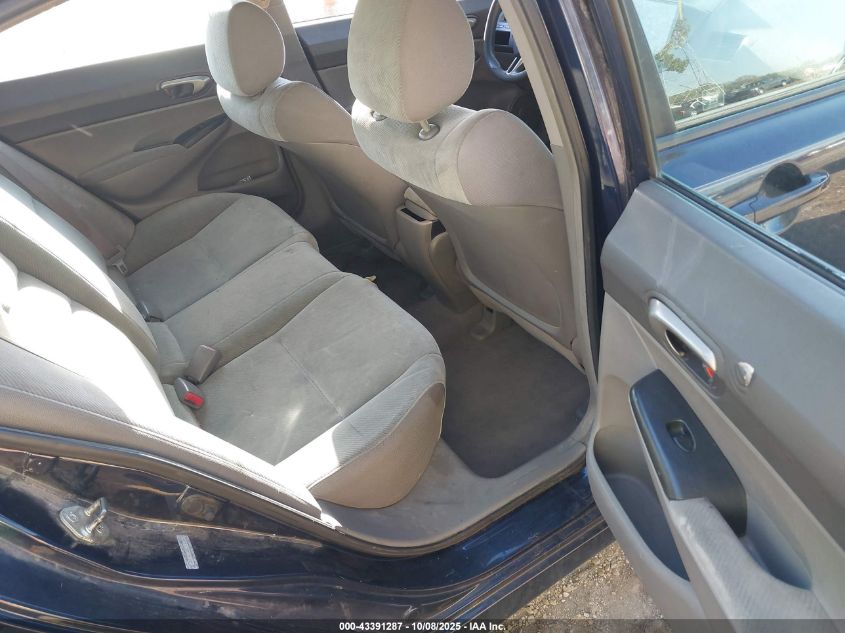 2009 Honda Civic Lx VIN: 19XFA15589E003105 Lot: 43391287