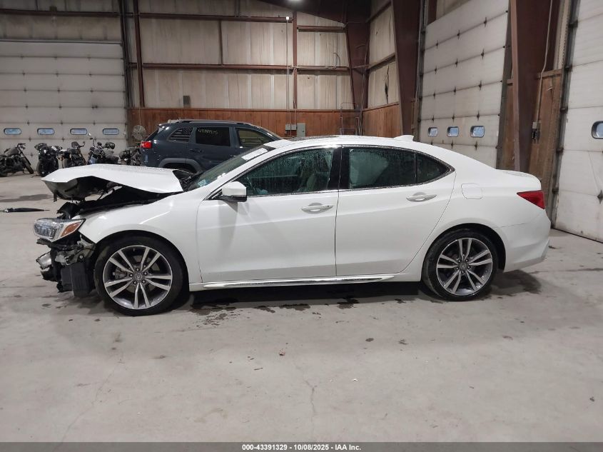 2020 Acura Tlx Tech Package VIN: 19UUB2F4XLA004347 Lot: 43391329