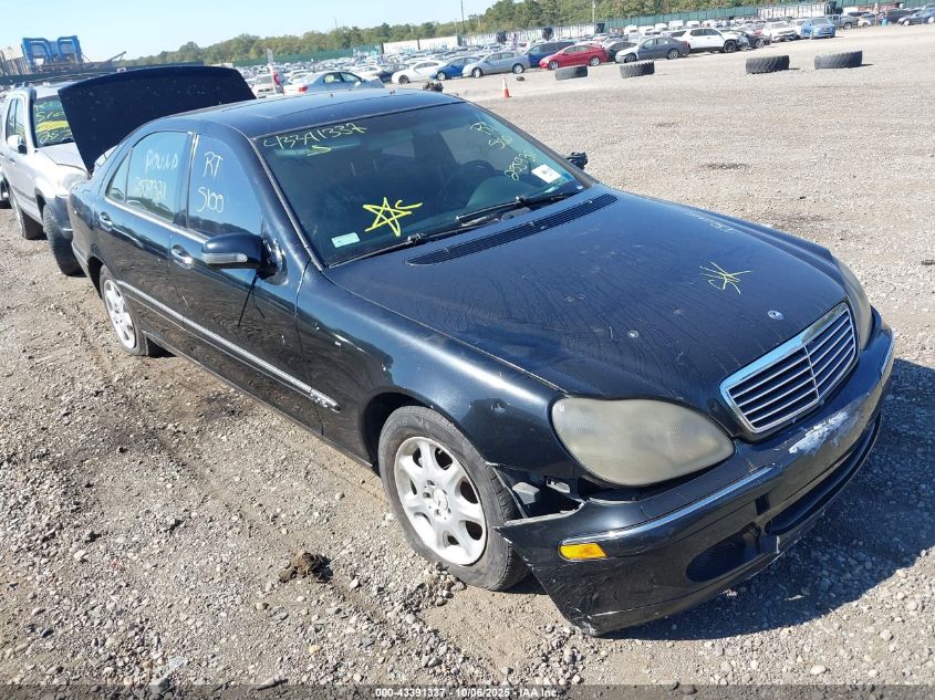 2002 Mercedes-Benz S 430 VIN: WDBNG70J22A231030 Lot: 43391337
