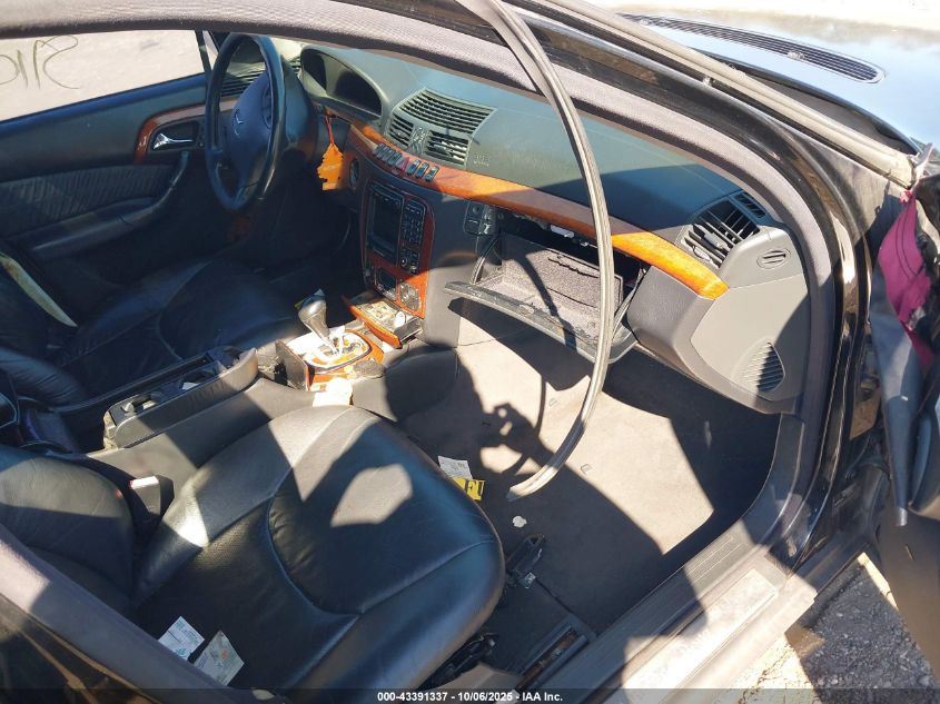 2002 Mercedes-Benz S 430 VIN: WDBNG70J22A231030 Lot: 43391337