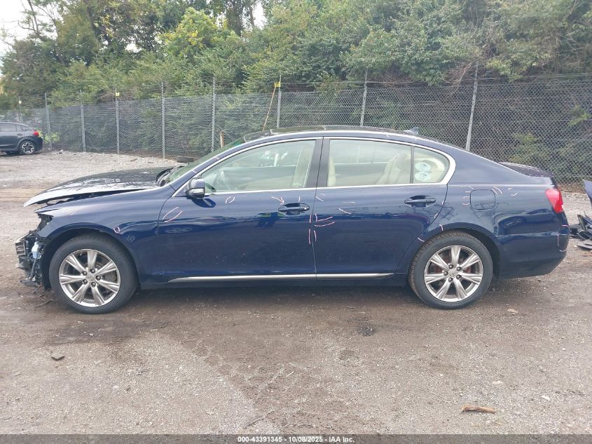 2011 Lexus Gs 350 VIN: JTHCE1KS6B0030477 Lot: 43391345