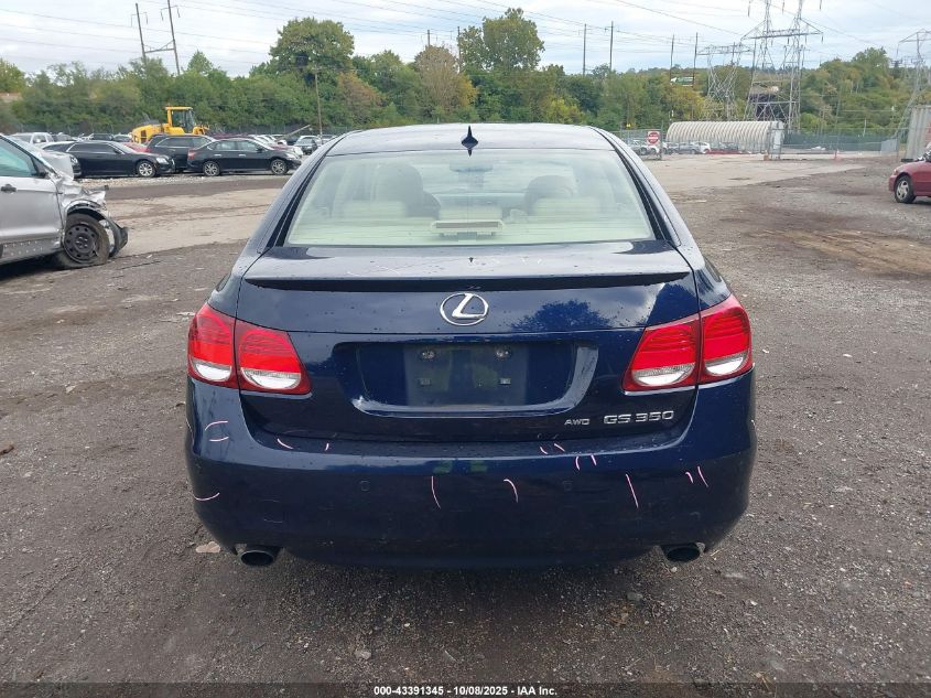 2011 Lexus Gs 350 VIN: JTHCE1KS6B0030477 Lot: 43391345