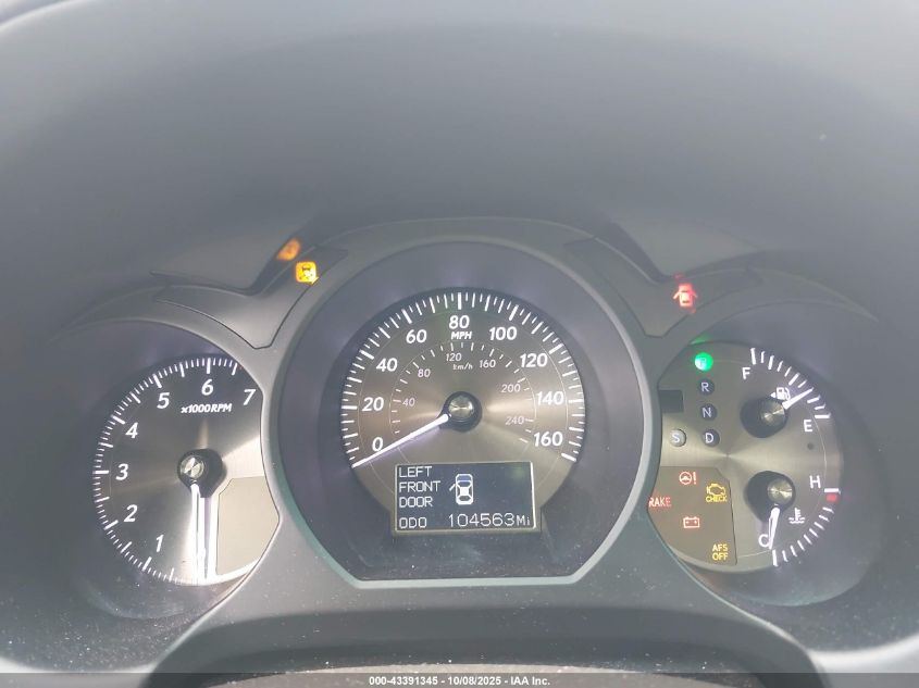 2011 Lexus Gs 350 VIN: JTHCE1KS6B0030477 Lot: 43391345