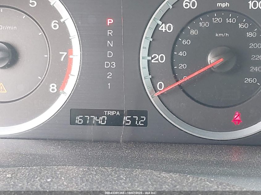 2009 Honda Accord 2.4 Lx VIN: 1HGCP263X9A050774 Lot: 43391355