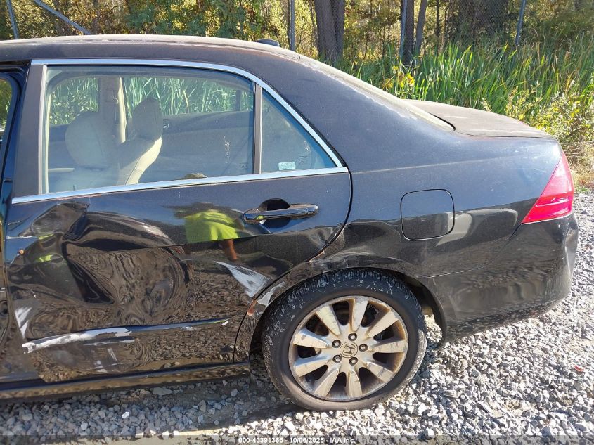2007 Honda Accord 3.0 Ex VIN: 1HGCM66507A079022 Lot: 43391365