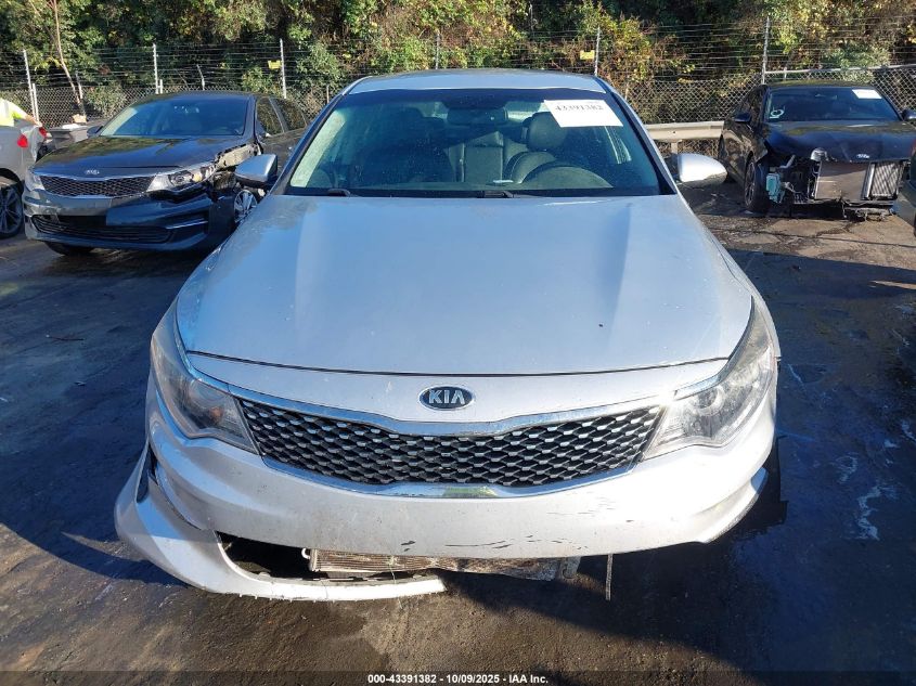 2017 Kia Optima Ex VIN: 5XXGU4L35HG163317 Lot: 43391382