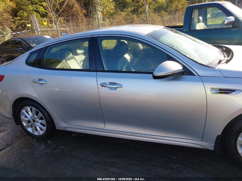 2017 Kia Optima Ex VIN: 5XXGU4L35HG163317 Lot: 43391382