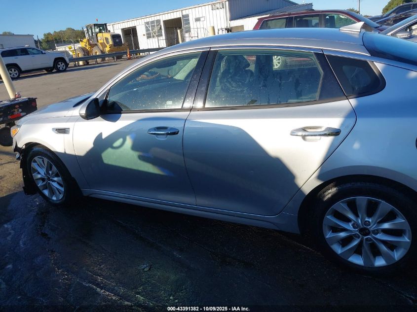 2017 Kia Optima Ex VIN: 5XXGU4L35HG163317 Lot: 43391382