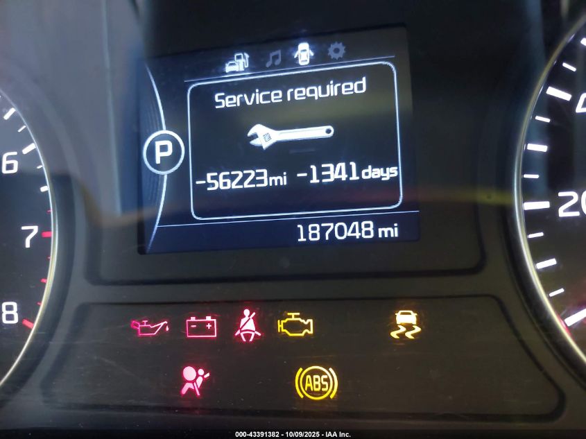 2017 Kia Optima Ex VIN: 5XXGU4L35HG163317 Lot: 43391382