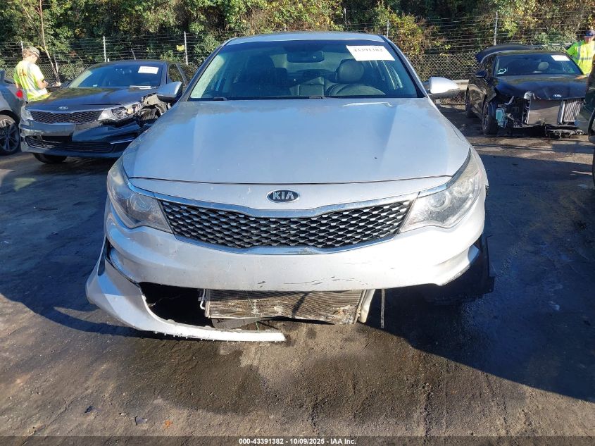 2017 Kia Optima Ex VIN: 5XXGU4L35HG163317 Lot: 43391382