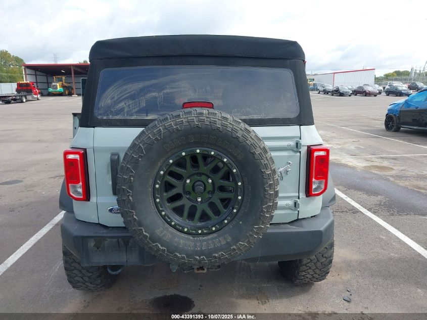 2022 Ford Bronco VIN: 1FMEE5BP8NLB38403 Lot: 43391393