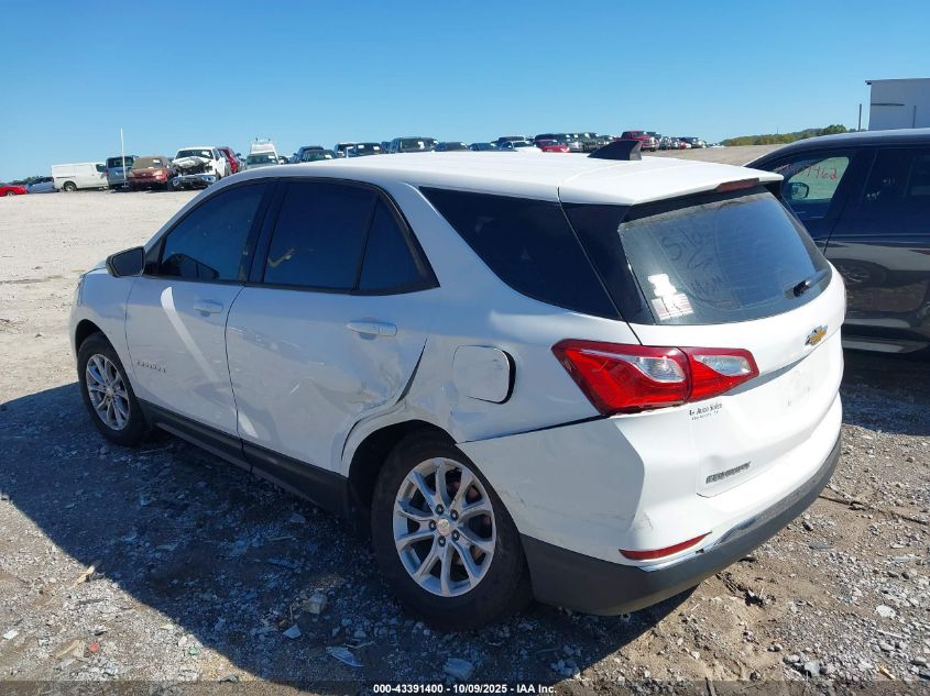 2018 Chevrolet Equinox Ls VIN: 3GNAXHEVXJL286616 Lot: 43391400