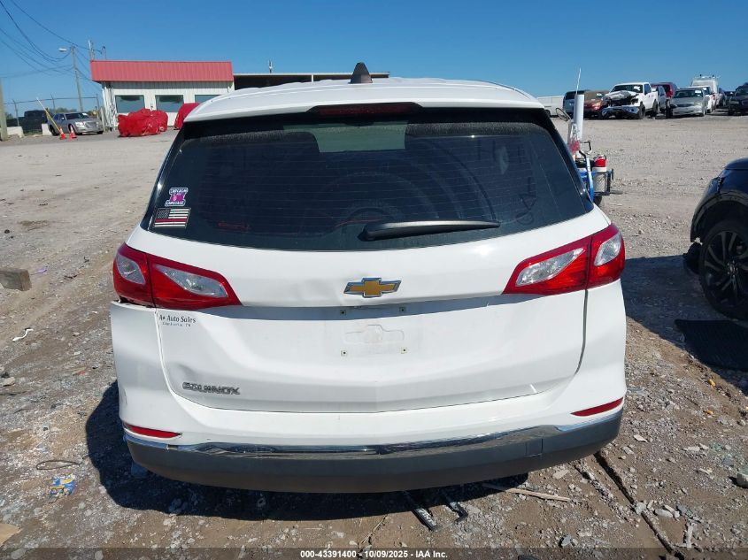 2018 Chevrolet Equinox Ls VIN: 3GNAXHEVXJL286616 Lot: 43391400