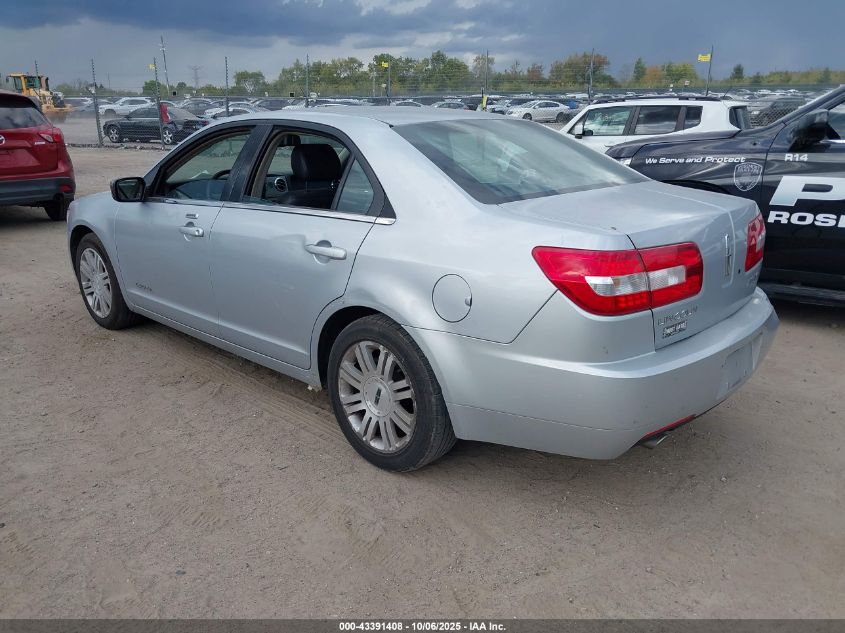 2006 Lincoln Zephyr VIN: 3LNHM26116R625305 Lot: 43391408