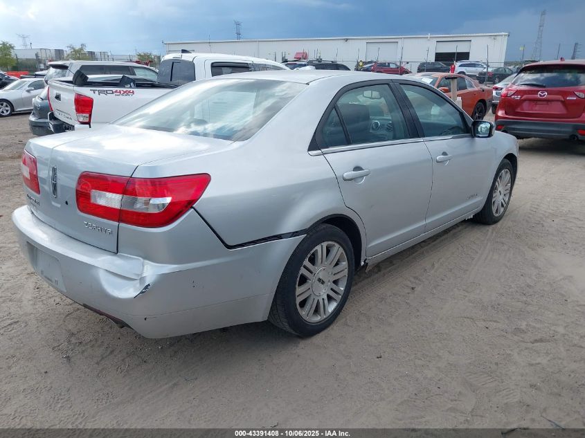2006 Lincoln Zephyr VIN: 3LNHM26116R625305 Lot: 43391408