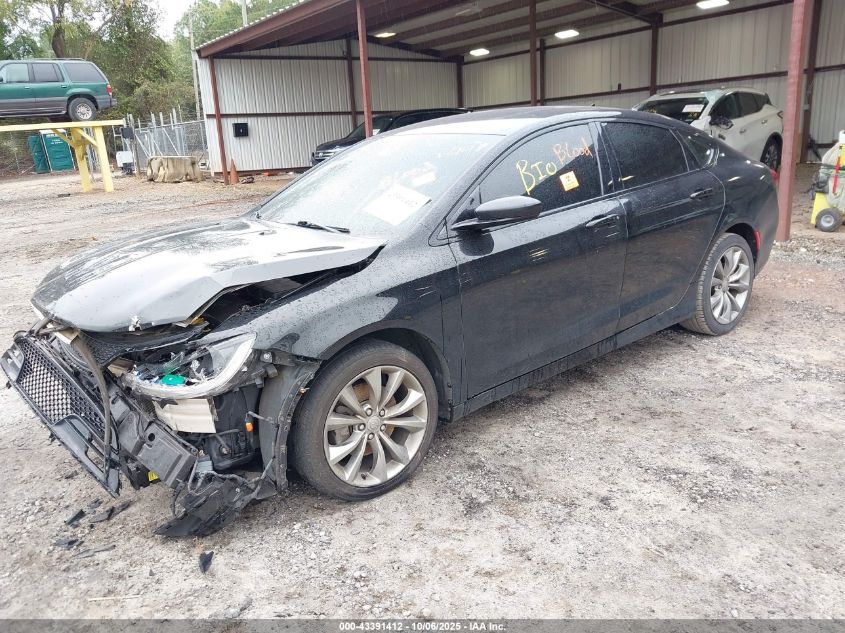 2015 Chrysler 200 S VIN: 1C3CCCBB2FN614939 Lot: 43391412