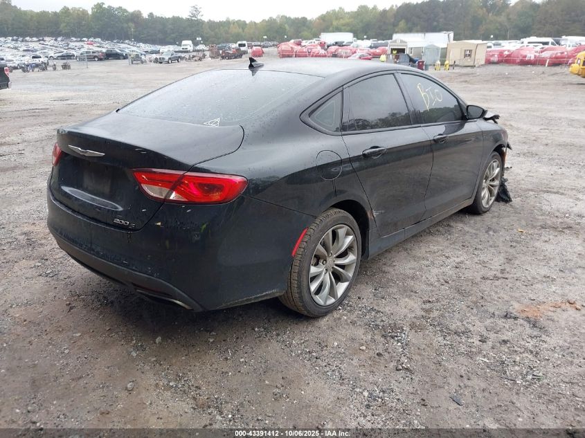 2015 Chrysler 200 S VIN: 1C3CCCBB2FN614939 Lot: 43391412