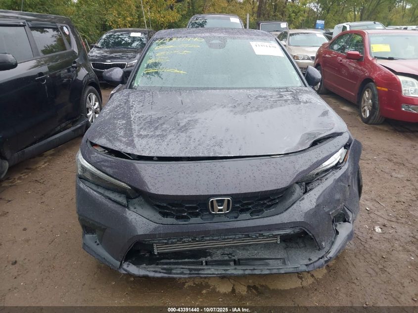 2024 Honda Civic Ex-L VIN: 19XFL1H70RE027602 Lot: 43391440