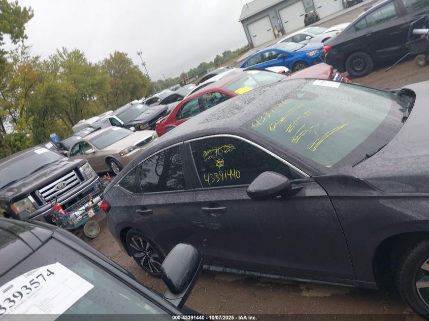 2024 Honda Civic Ex-L VIN: 19XFL1H70RE027602 Lot: 43391440