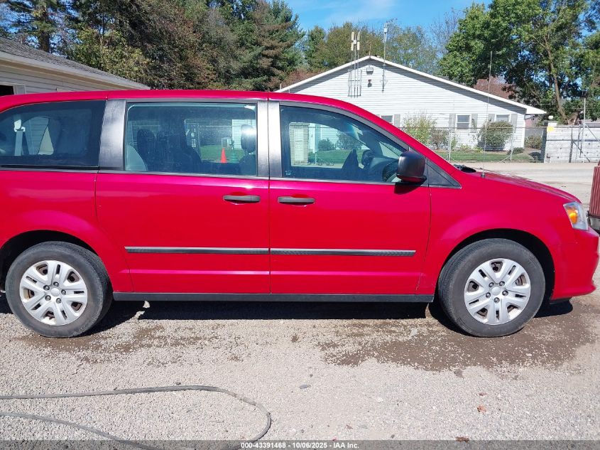 2015 Dodge Grand Caravan American Value Pkg VIN: 2C4RDGBG5FR558357 Lot: 43391468