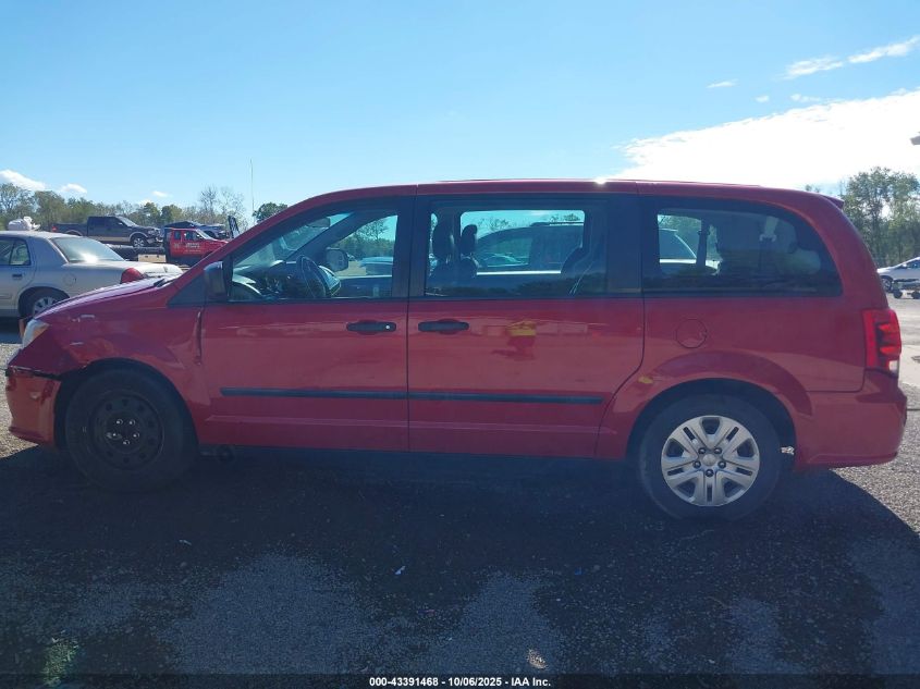 2015 Dodge Grand Caravan American Value Pkg VIN: 2C4RDGBG5FR558357 Lot: 43391468