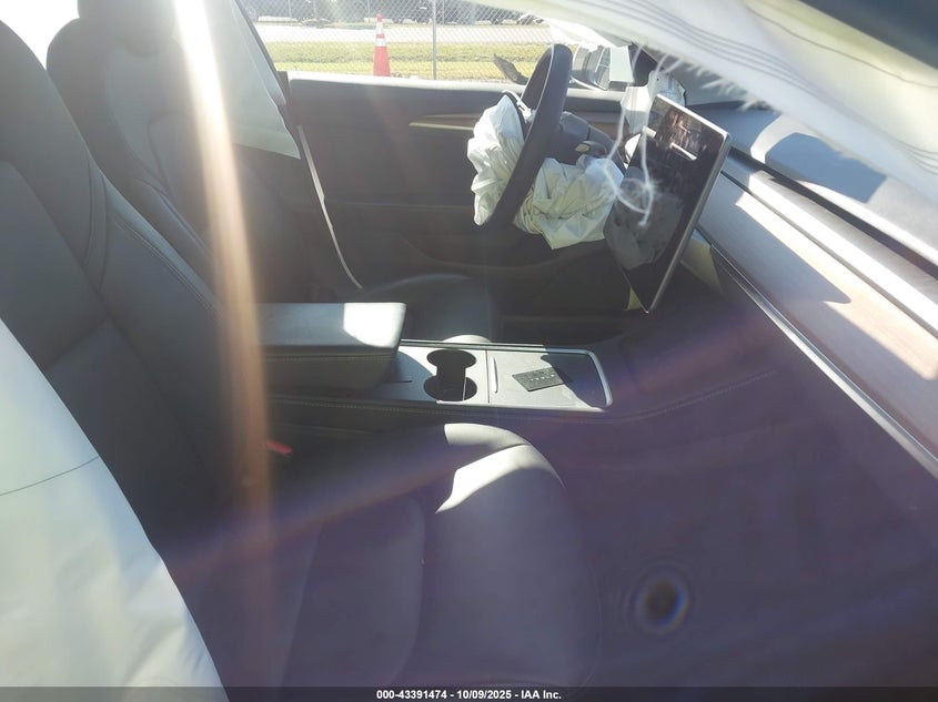2022 Tesla Model 3 Long Range Dual Motor All-wheel Drive White Lot 111043391474 Vin 5YJ3E1EB5NF262605