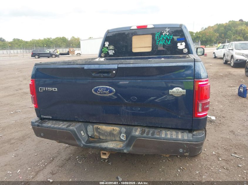 2016 Ford F-150 King Ranch VIN: 1FTEW1EG2GFB36315 Lot: 43391481