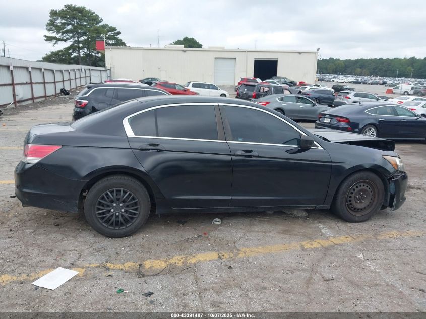 2009 Honda Accord 2.4 Lx VIN: 1HGCP26319A174254 Lot: 43391487