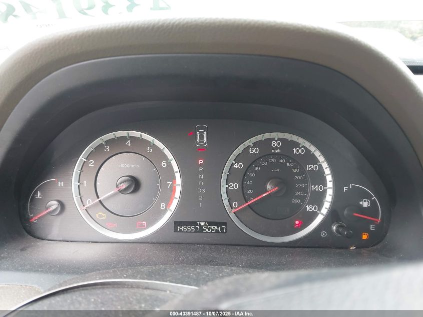 2009 Honda Accord 2.4 Lx VIN: 1HGCP26319A174254 Lot: 43391487