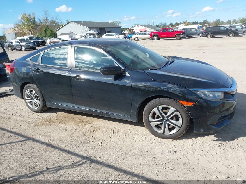 2017 Honda Civic Lx VIN: 19XFC2F57HE208914 Lot: 43391491